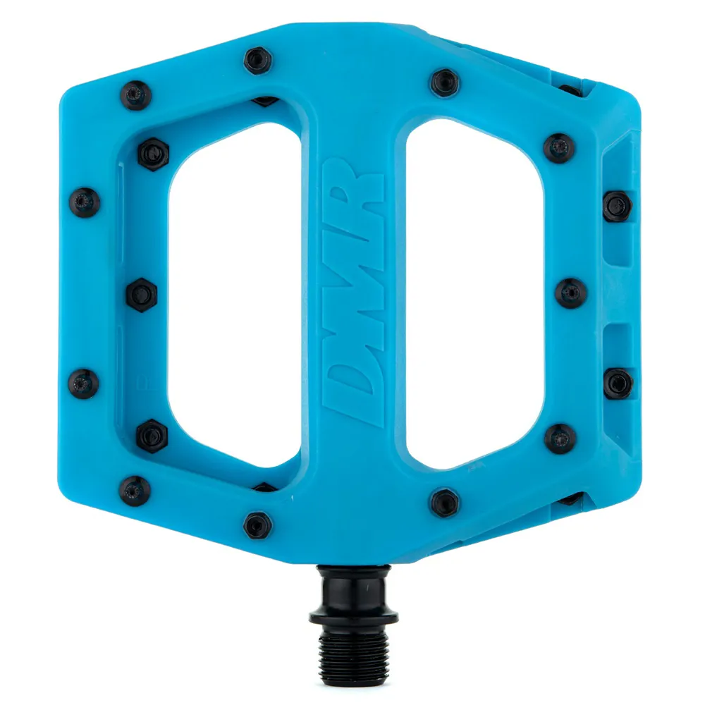 uPRISE Bikes DMR V11 Composite Flat MTB Pedals - Blue | Price match, 365 day return s, 18-Month Warranty, Finance Available & Free UK Delivery