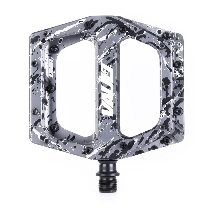 DMR Vault Special Edition Flat MTB Pedals - Liquid Camo Grey-1