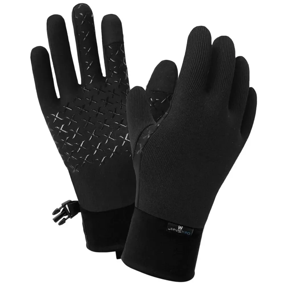 uPRISE Bikes DexshellL StrechFit Waterproof Long Finger Gloves - Black | Price match, 365 day return s, 18-Month Warranty, Finance Available & Free UK Delivery