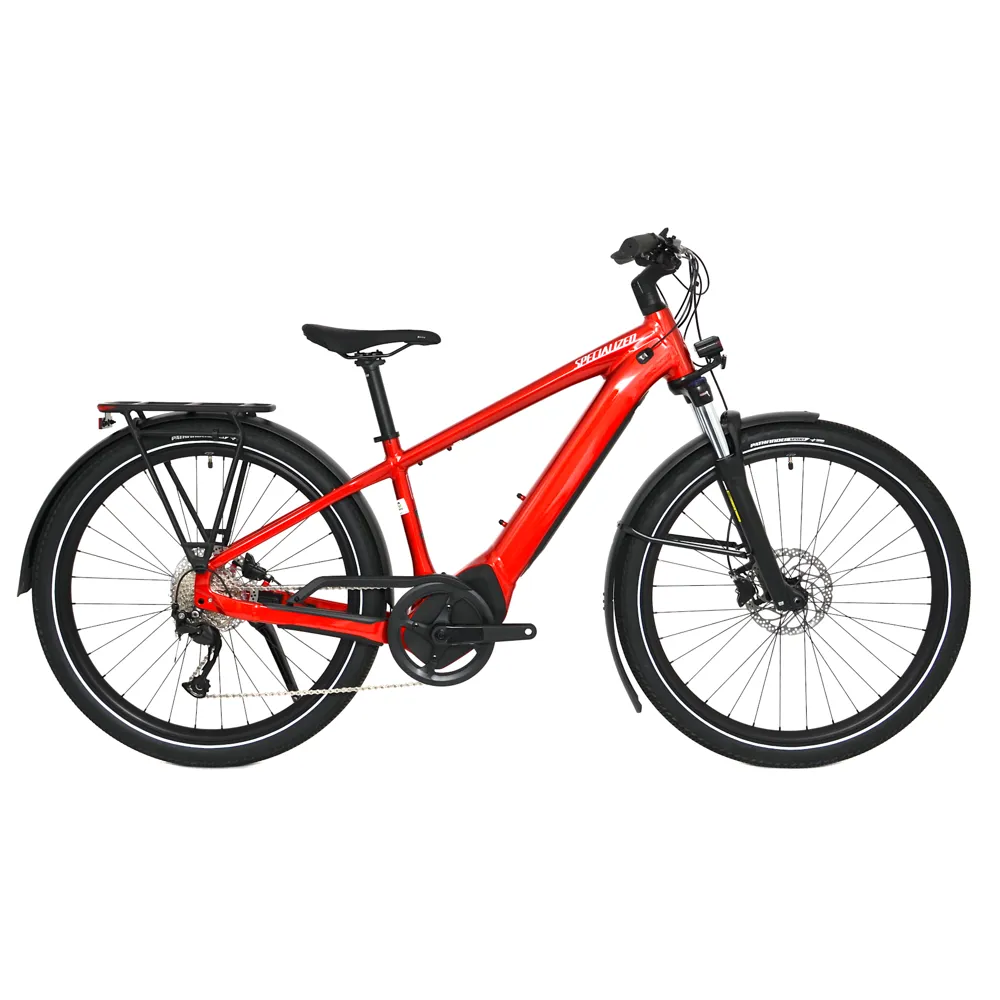 uPRISE Bikes Nearly New Specialized Turbo Vado 3.0 Electric Urban Bike - Small - Red Tint/Silver | Price match, 365 day return s, 18-Month Warranty, Finance Available & Free UK Delivery