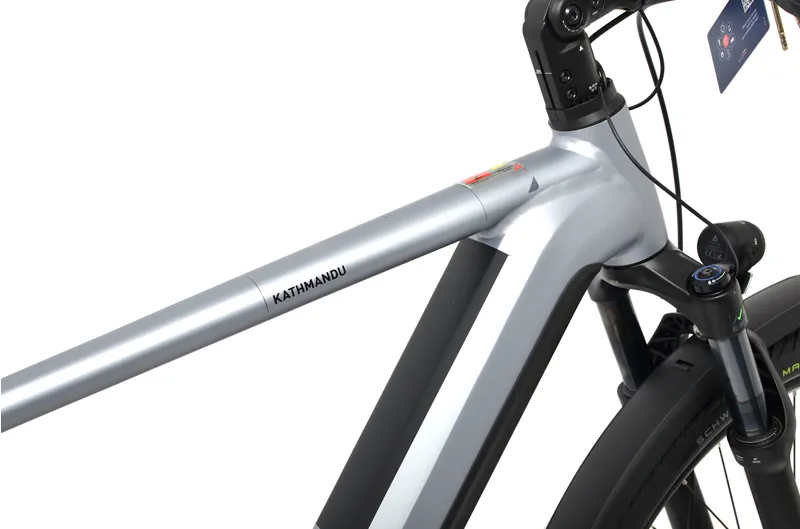 Nearly New Cube Kathmandu Hybrid SLX 750 Electric Hybrid Bike - Medium - Polarsilver-6