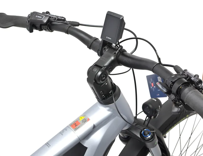 Nearly New Cube Kathmandu Hybrid SLX 750 Electric Hybrid Bike - Medium - Polarsilver-7