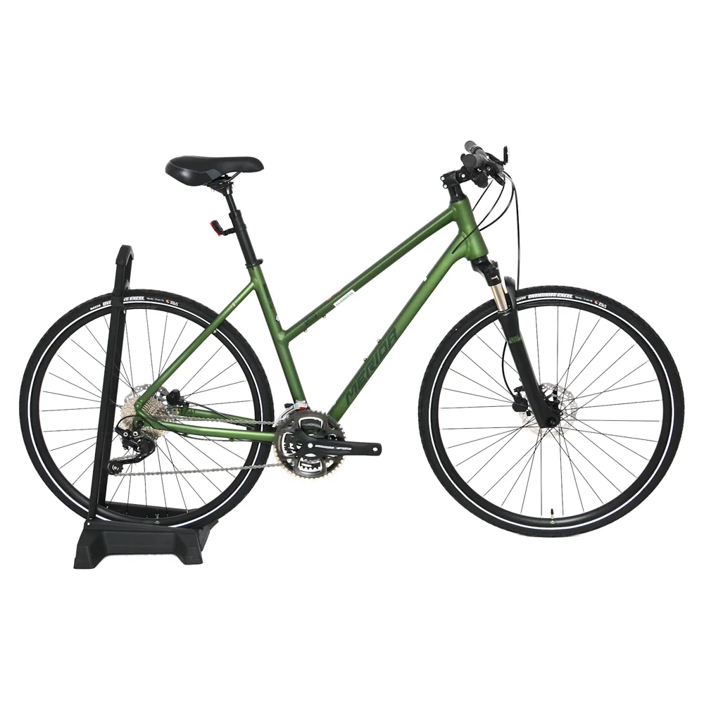 uPRISE Bikes Nearly New Merida Crossway 300 Women's Hybrid Bike - Medium - Green | Price match, 365 day return s, 18-Month Warranty, Finance Available & Free UK Delivery