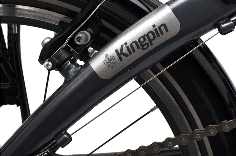 Ex Demo Dawes Kingpin 20w 2023 Folding Bike - Grey-4