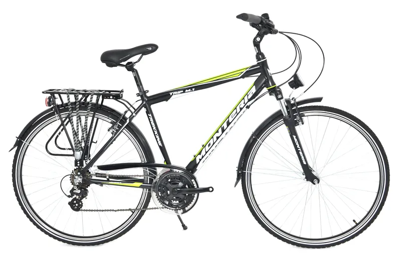 Ex Demo Monteria Trip 1 2020 Gents Hybrid Bike - 19 inch - Black