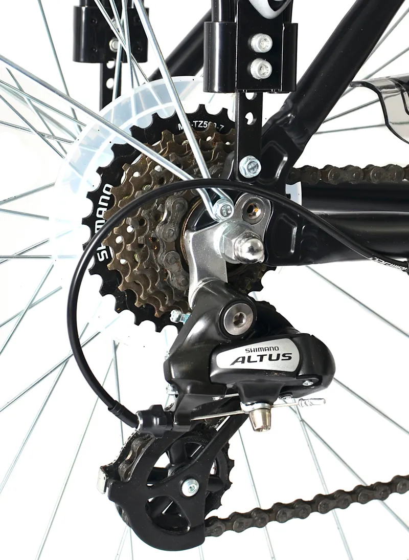 Ex Demo Monteria Trip 1 2020 Gents Hybrid Bike - 19 inch - Black-6