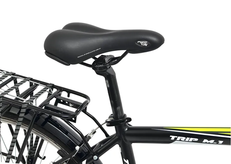 Ex Demo Monteria Trip 1 2020 Gents Hybrid Bike - 19 inch - Black-7