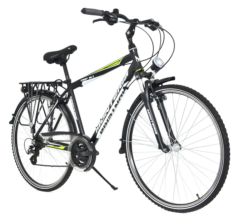 Ex Demo Monteria Trip 1 2020 Gents Hybrid Bike - 19 inch - Black-10