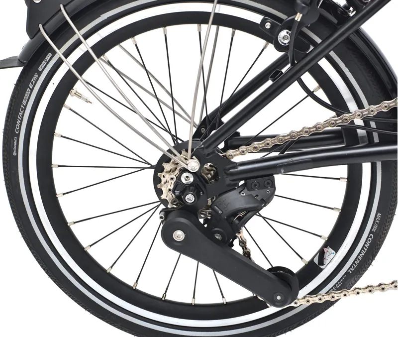 Ex Demo Brompton M4L P Line Urban 2024 Folding Bike - Bronze Sky 50T-3