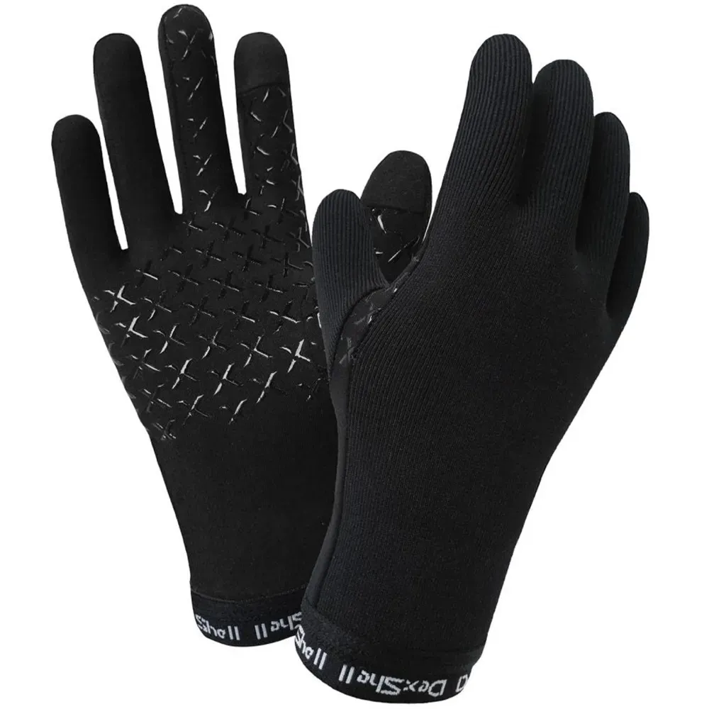 uPRISE Bikes Dexshell Drylite Waterproof Long Finger Gloves - Black | Price match, 365 day return s, 18-Month Warranty, Finance Available & Free UK Delivery