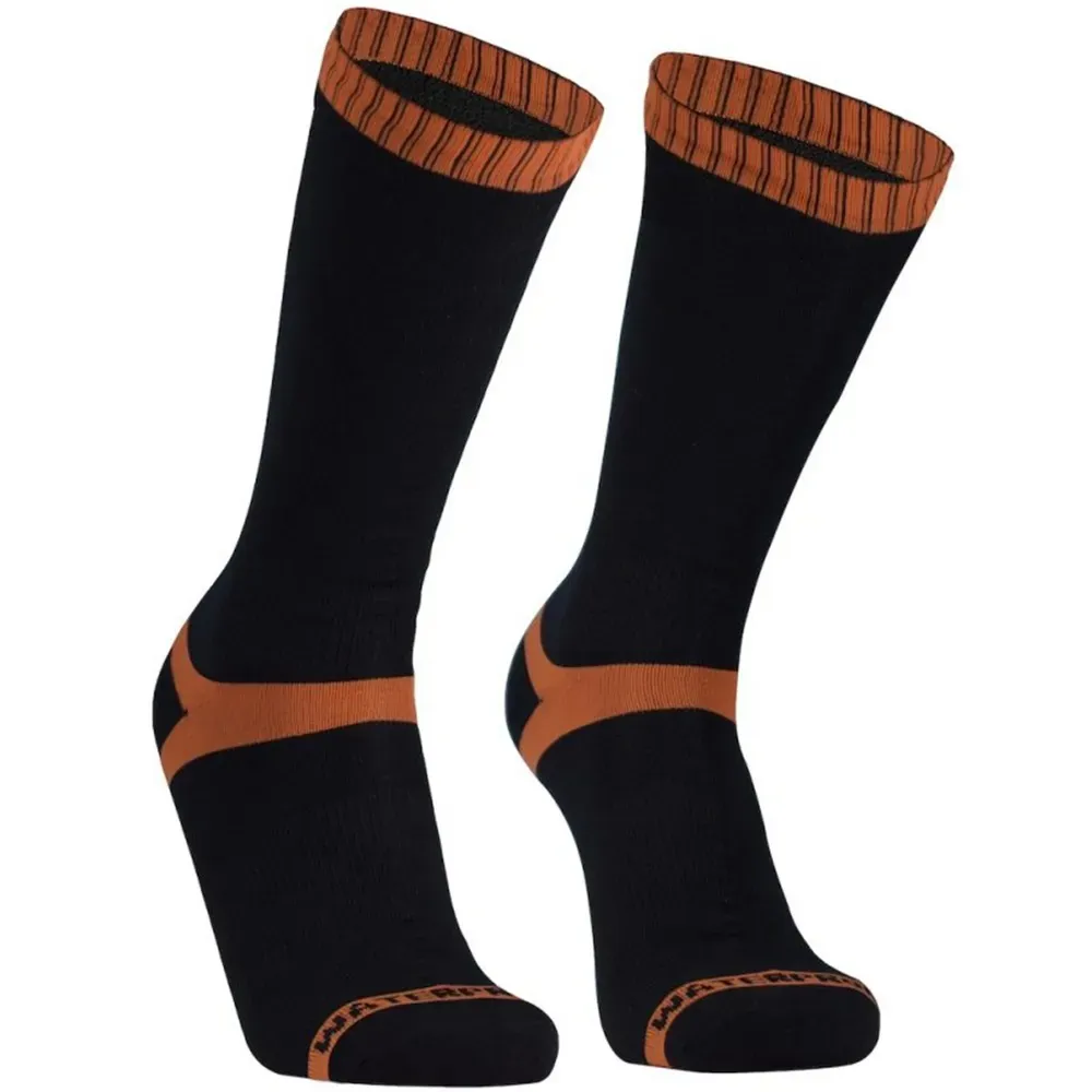 uPRISE Bikes Dexshell Hytherm Pro Waterproof Socks - Tangelo Red/Black | Price match, 365 day return s, 18-Month Warranty, Finance Available & Free UK Delivery