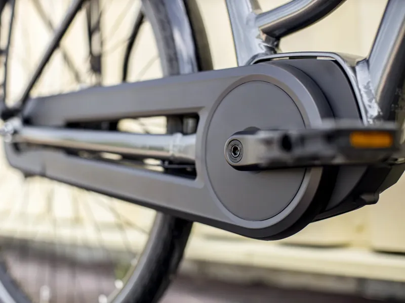 Trek District+ 1 Midstep 500 Electric Hybrid Bike - Lithium Grey - Small-6