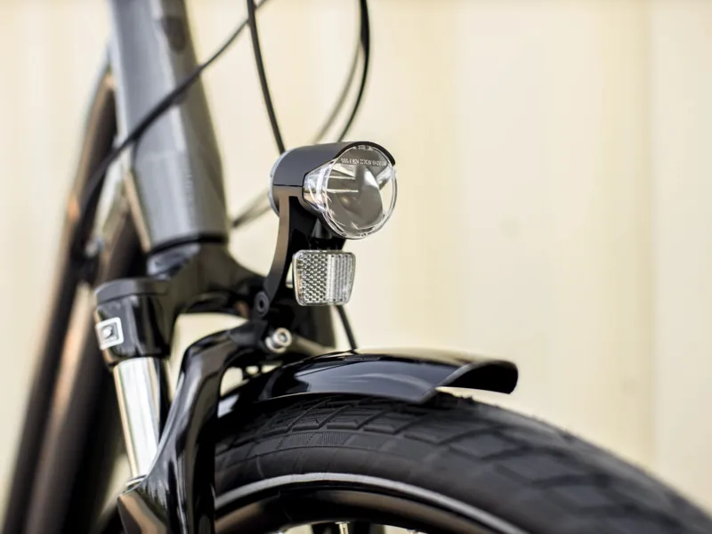 Trek District+ 1 Midstep 500 Electric Hybrid Bike - Lithium Grey - Small-7