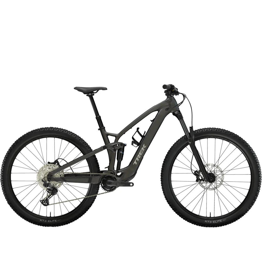 uPRISE Bikes Trek Fuel EXe 5 29er 2025 Electric Full Sus MTB - Matte Dnister Black | Price match, 365 day return s, 18-Month Warranty, Finance Available & Free UK Delivery