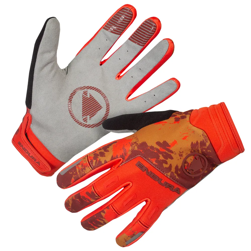 uPRISE Bikes Endura SingleTrack Windproof Long Finger Gloves - Paprika | Price match, 365 day return s, 18-Month Warranty, Finance Available & Free UK Delivery