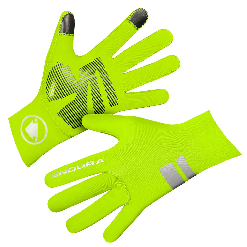 uPRISE Bikes Endura FS260-Pro Nemo II Long Finger Gloves - Hi-Viz Yellow | Price match, 365 day return s, 18-Month Warranty, Finance Available & Free UK Delivery