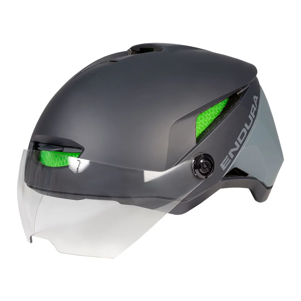 uPRISE Bikes Endura SpeedPedelec Visor Urban Helmet - Grey | Price match, 365 day return s, 18-Month Warranty, Finance Available & Free UK Delivery