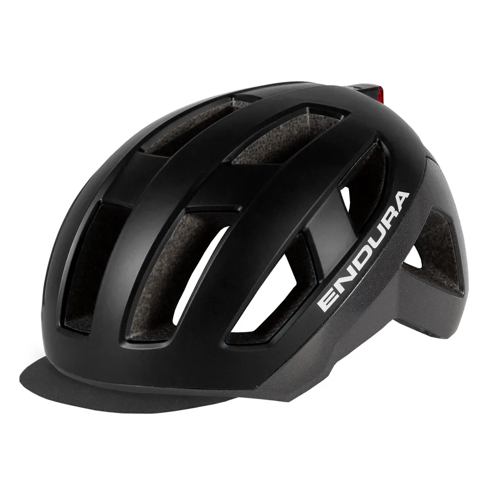 uPRISE Bikes Endura Urban Luminite Helmet - Black | Price match, 365 day return s, 18-Month Warranty, Finance Available & Free UK Delivery