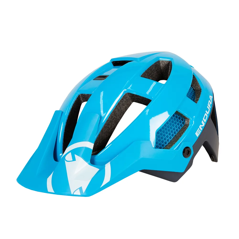 uPRISE Bikes Endura SingleTrack MTB Helmet - Electric Blue | Price match, 365 day return s, 18-Month Warranty, Finance Available & Free UK Delivery