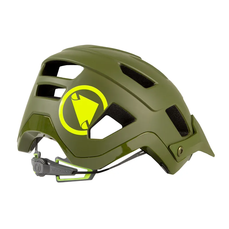 Endura Hummvee Plus MTB Helmet - Olive Green-1