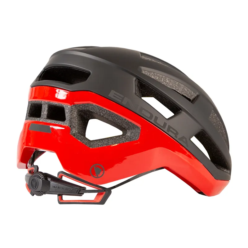 Endura FS260-Pro II Road Helmet - Red-1