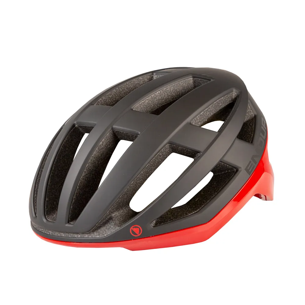 uPRISE Bikes Endura FS260-Pro II Road Helmet - Red | Price match, 365 day return s, 18-Month Warranty, Finance Available & Free UK Delivery