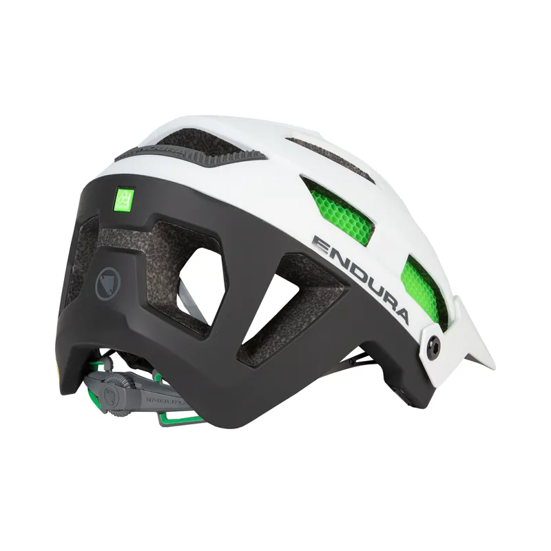 Endura SingleTrack MIPS MTB Helmet - White-1