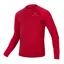 Endura One Clan Raglan Men's Long Sleeve Casual T-shirt - Rust Red