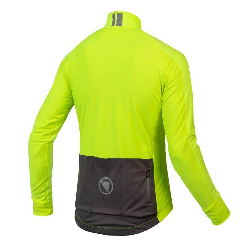 Endura FS260-Pro Jetstream II Men's Long Sleeve Jersey - Hi-Viz Yellow -1