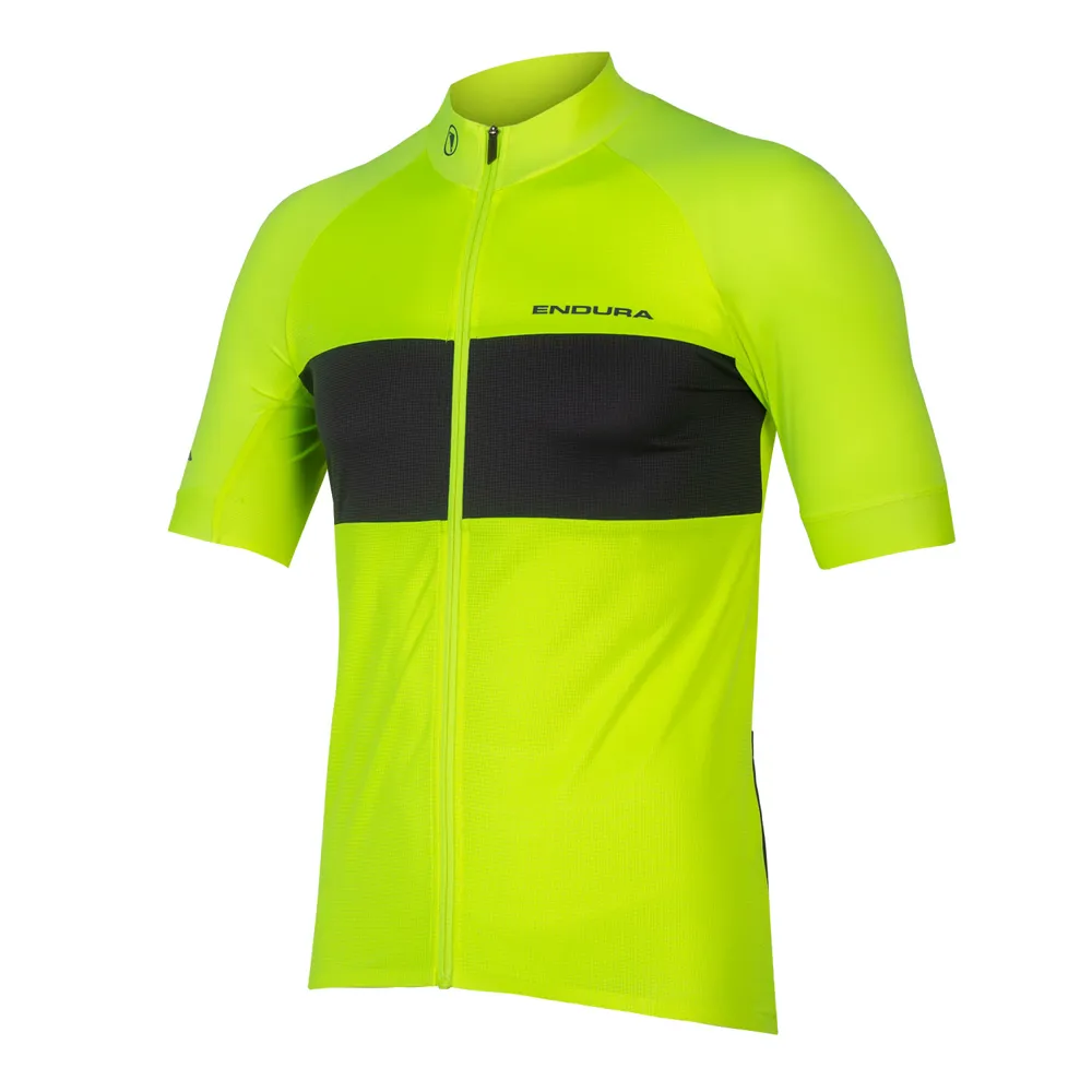 uPRISE Bikes Endura FS260-Pro II Men's Short Sleeve Jersey - Hi-Viz Yellow | Price match, 365 day return s, 18-Month Warranty, Finance Available & Free UK Delivery