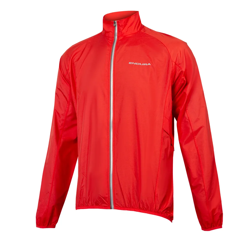 uPRISE Bikes Endura Pakajak Windproof Men's Jacket - Red | Price match, 365 day return s, 18-Month Warranty, Finance Available & Free UK Delivery