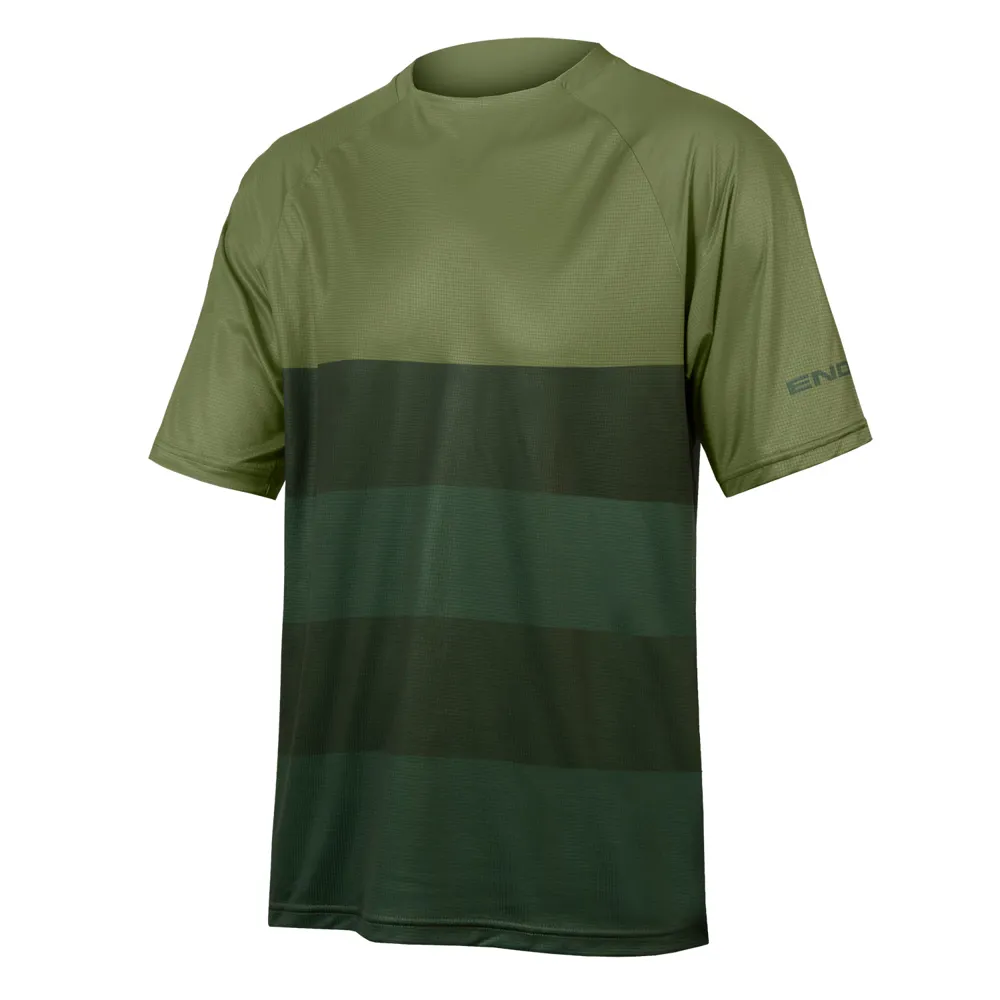 uPRISE Bikes Endura SingleTrack Core Men's Trail Tech Tee - Olive Green | Price match, 365 day return s, 18-Month Warranty, Finance Available & Free UK Delivery