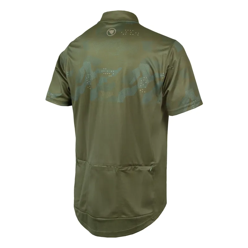 Endura Hummvee Ray Men's Short Sleeve Jersey - Olive Green-1