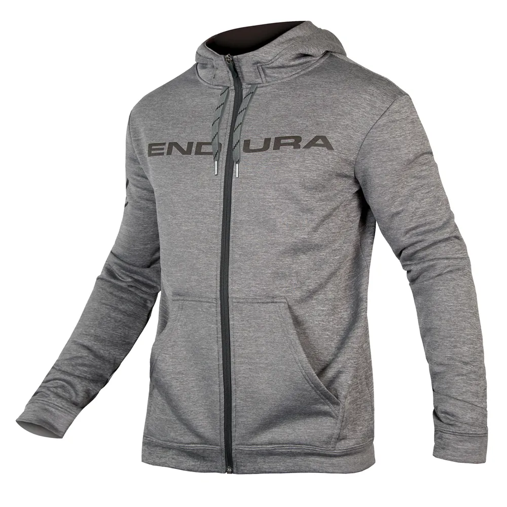 uPRISE Bikes Endura Hummvee Men's Hoodie - Grey | Price match, 365 day return s, 18-Month Warranty, Finance Available & Free UK Delivery