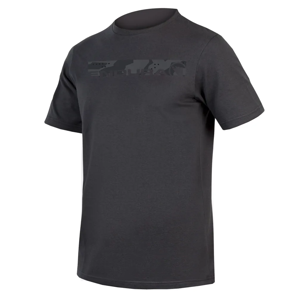 uPRISE Bikes Endura One Clan Organic Camo Men's Casual T-Shirt - Anthracite | Price match, 365 day return s, 18-Month Warranty, Finance Available & Free UK Delivery