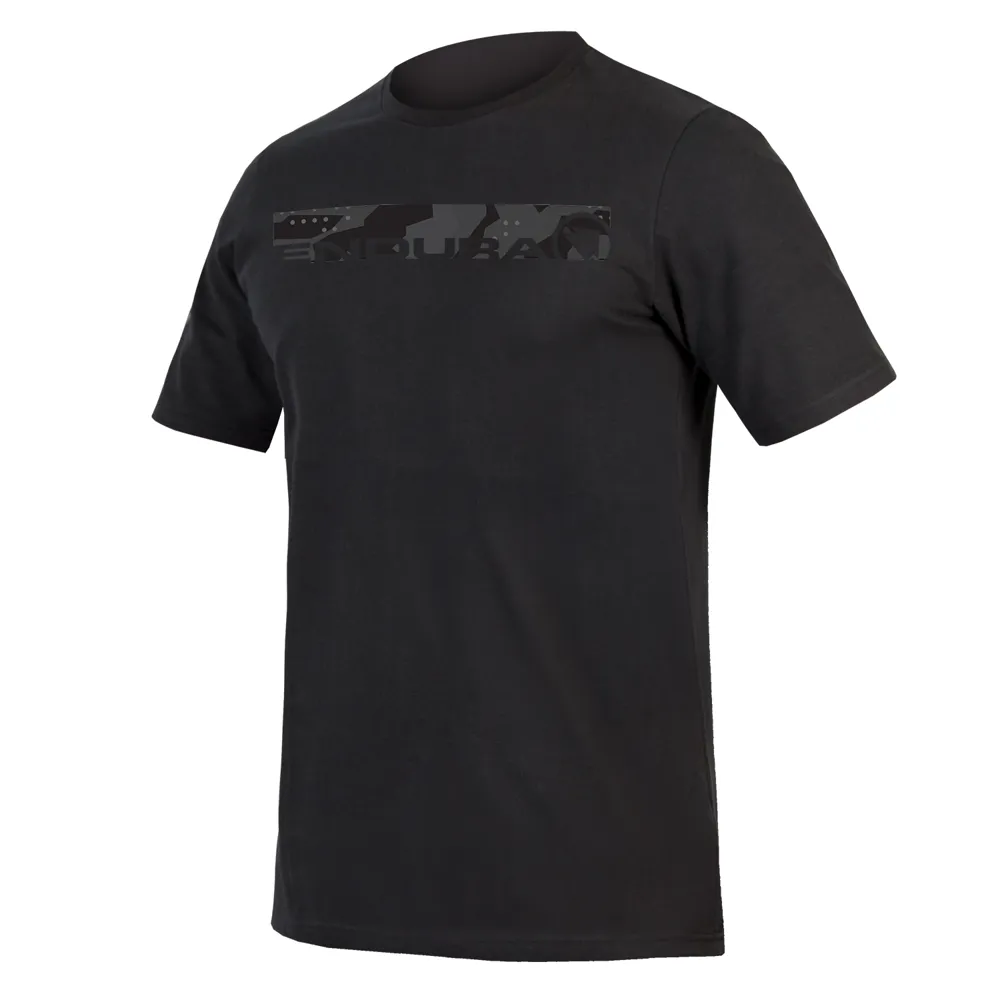 uPRISE Bikes Endura One Clan Organic Camo Men's Casual T-Shirt - Black | Price match, 365 day return s, 18-Month Warranty, Finance Available & Free UK Delivery