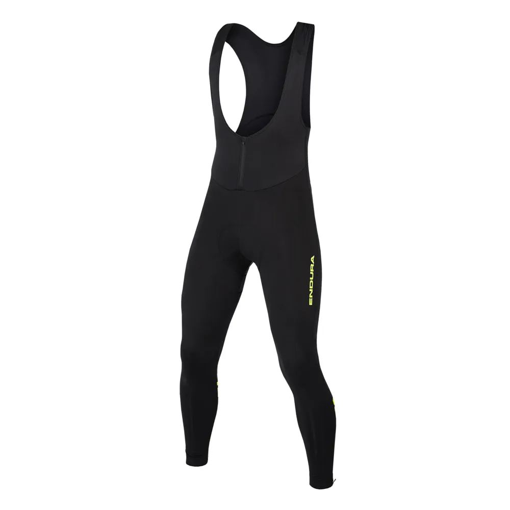 uPRISE Bikes Endura Windchill Bibtights - Black/Hi-Viz Yellow | Price match, 365 day return s, 18-Month Warranty, Finance Available & Free UK Delivery