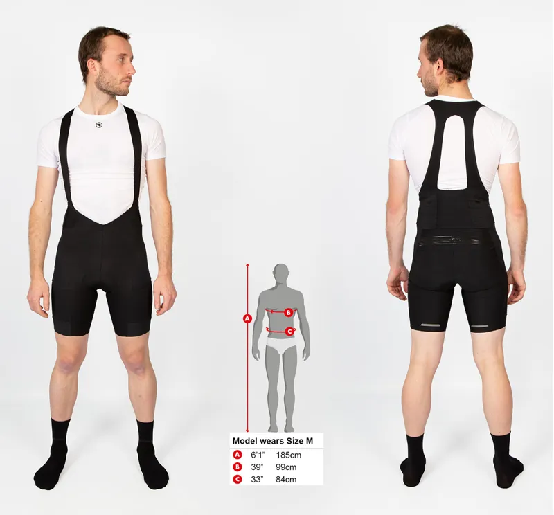 Endura GV500 Reiver Men's Bib Shorts - Black-6