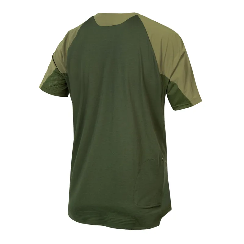 Endura GV500 Foyle Men's Causal Gravel T-Shirt - Olive Green-1