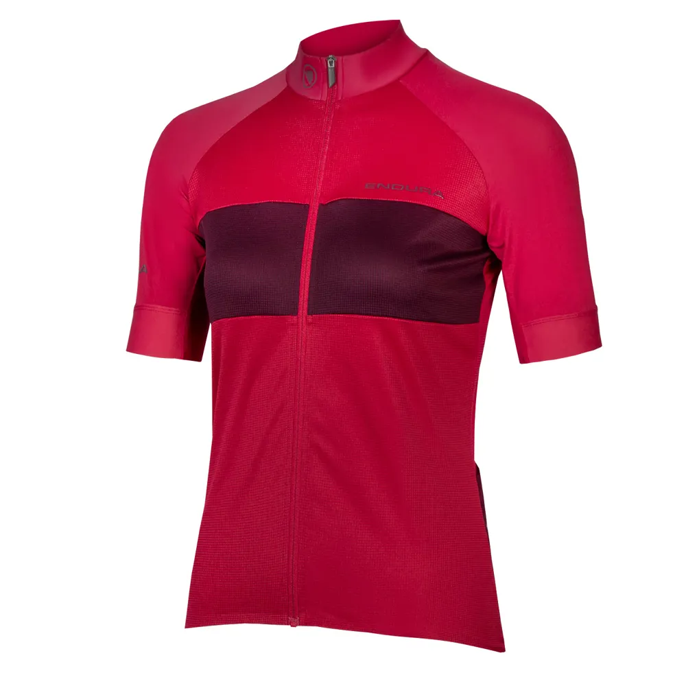 uPRISE Bikes Endura FS260-Pro Women's Short Sleeve Jersey - Berry | Price match, 365 day return s, 18-Month Warranty, Finance Available & Free UK Delivery