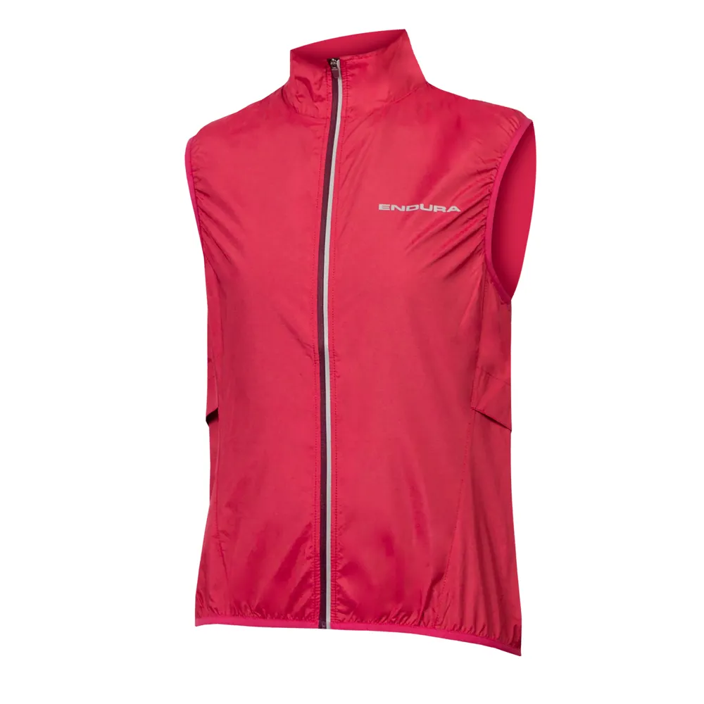 uPRISE Bikes Endura Pakagilet Windproof Women's Gilet - Berry | Price match, 365 day return s, 18-Month Warranty, Finance Available & Free UK Delivery