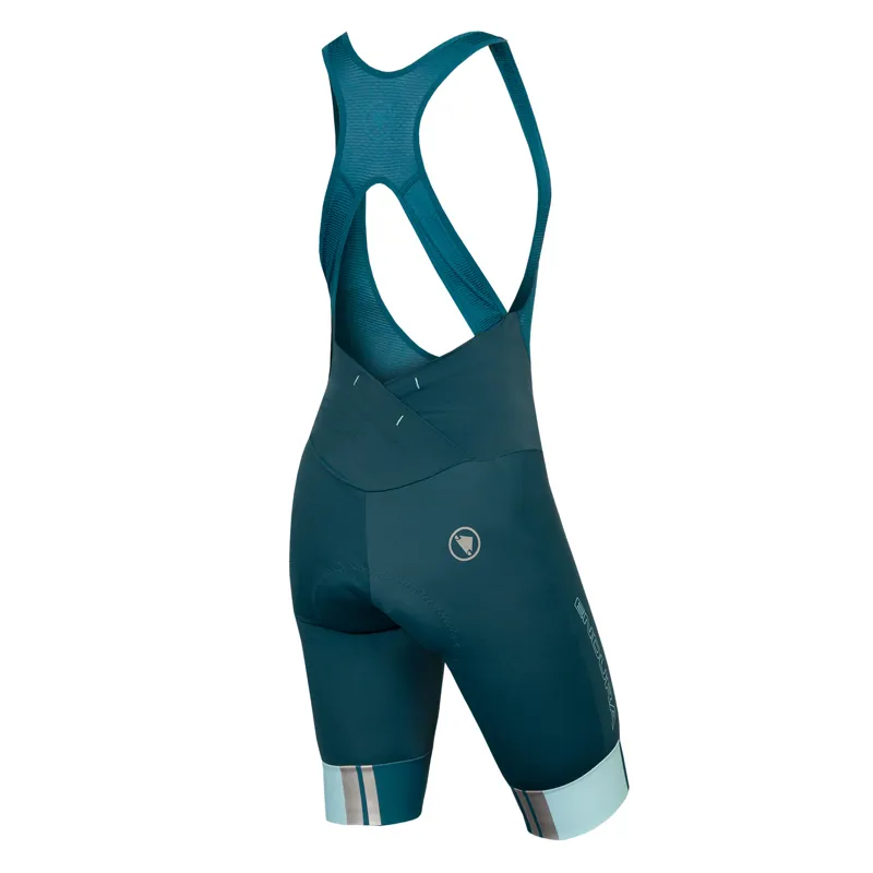 Endura FS260 DS Women's Bibshorts - Kingfisher-1