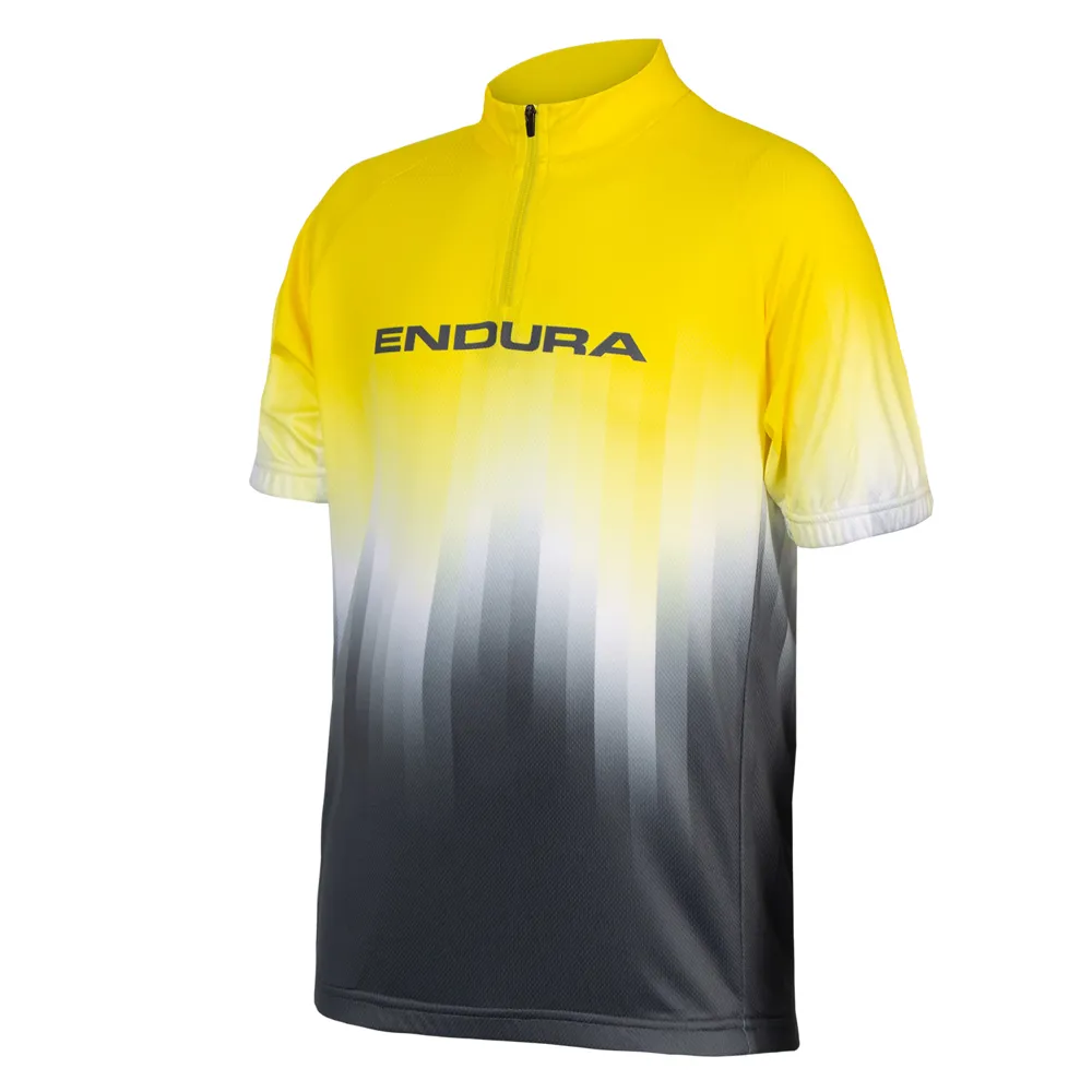 uPRISE Bikes Endura Xtract Kid's Short Sleeve Jersey - Hi-Viz Yellow | Price match, 365 day return s, 18-Month Warranty, Finance Available & Free UK Delivery