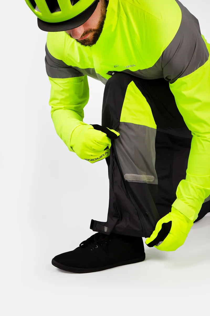 Endura Urban Luminite Waterproof Men's One Piece - Hi-Viz Yellow - XL-2