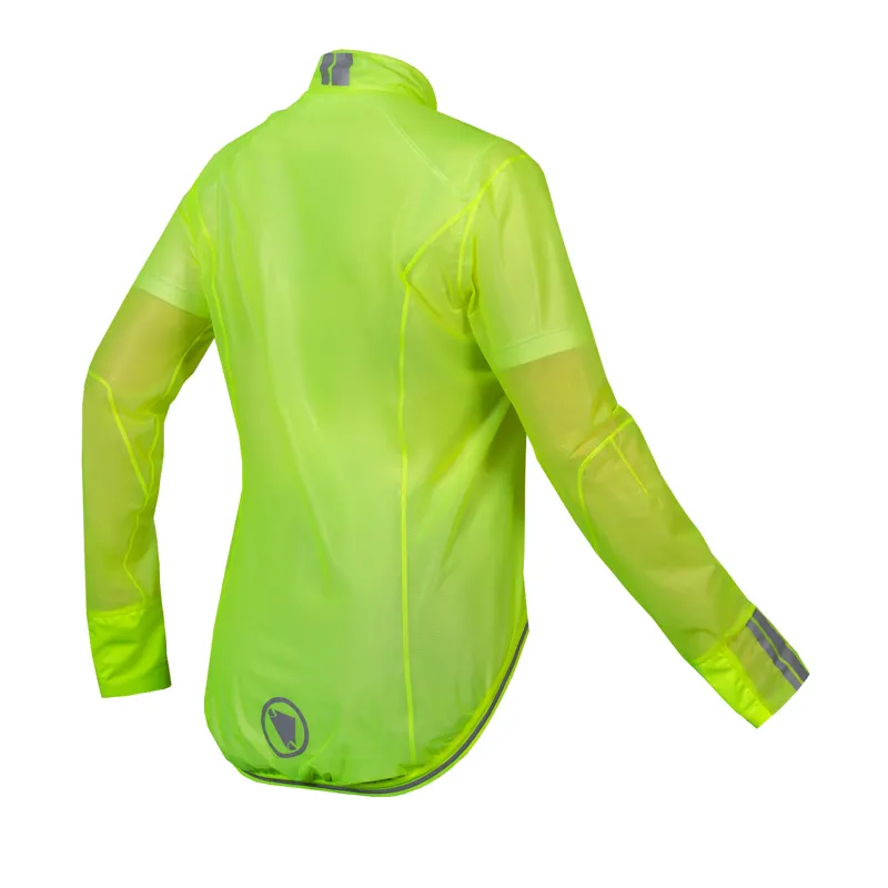 Endura FS260-Pro Adrenaline Women's Race Cape II - Hi-Viz Yellow -1