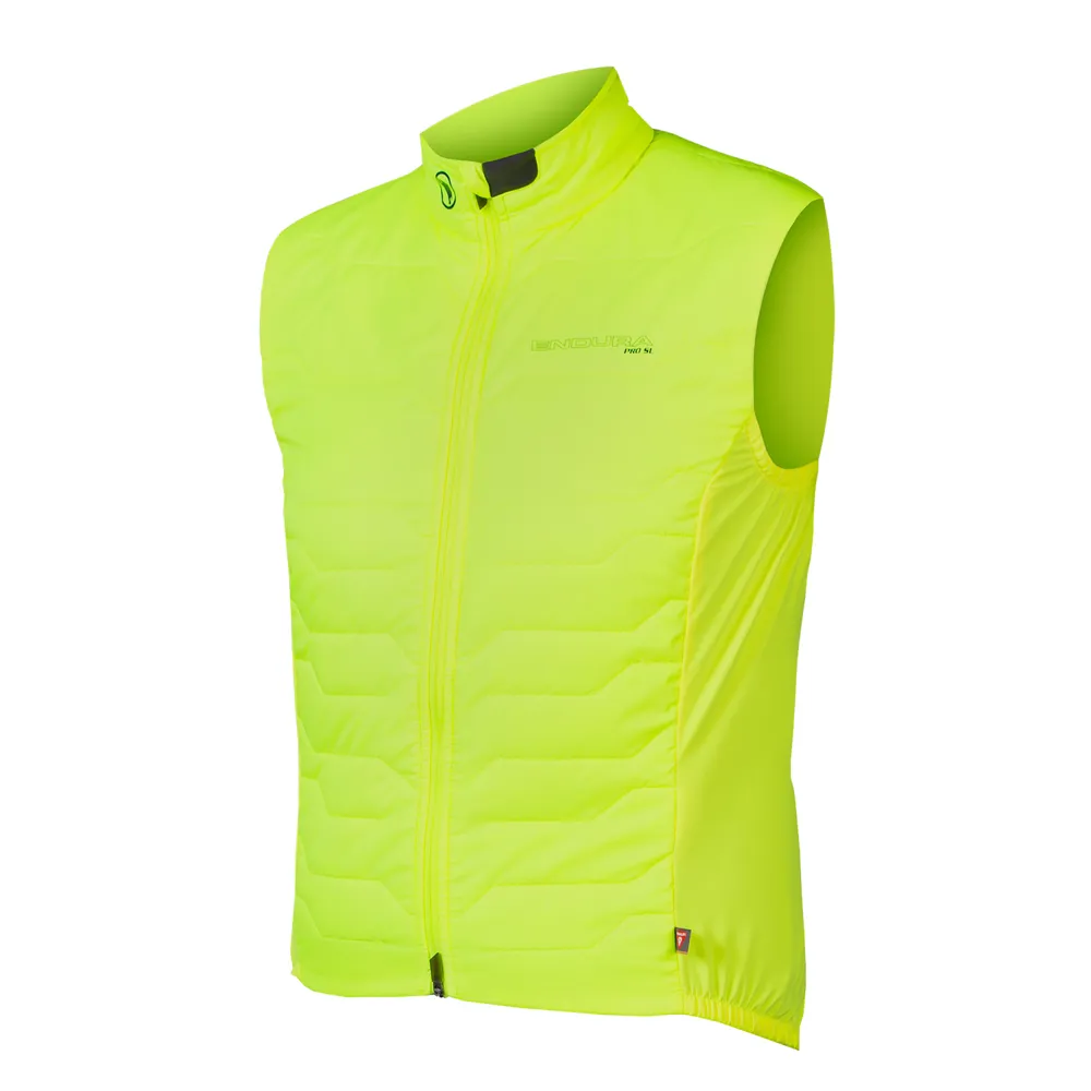 uPRISE Bikes Endura Pro SL Primaloft II Men's Gilet - Hi-Viz Yellow | Price match, 365 day return s, 18-Month Warranty, Finance Available & Free UK Delivery