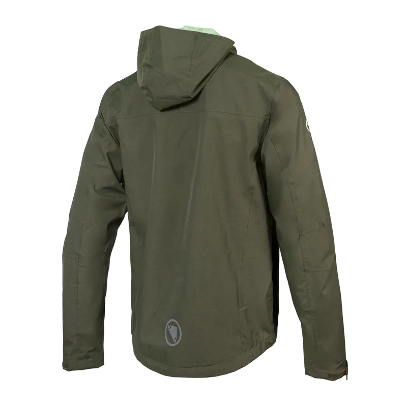 Endura Hummvee Waterproof Hooded Men's Jacket - Bottle Green-1