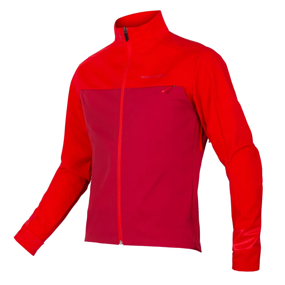 uPRISE Bikes Endura Windchill II Windproof Men's Jacket - Rust Red | Price match, 365 day return s, 18-Month Warranty, Finance Available & Free UK Delivery