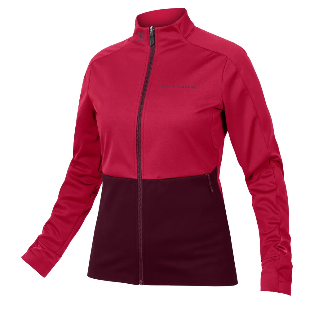 uPRISE Bikes Endura Windchill II Windproof Women's Jacket - Aubergine | Price match, 365 day return s, 18-Month Warranty, Finance Available & Free UK Delivery