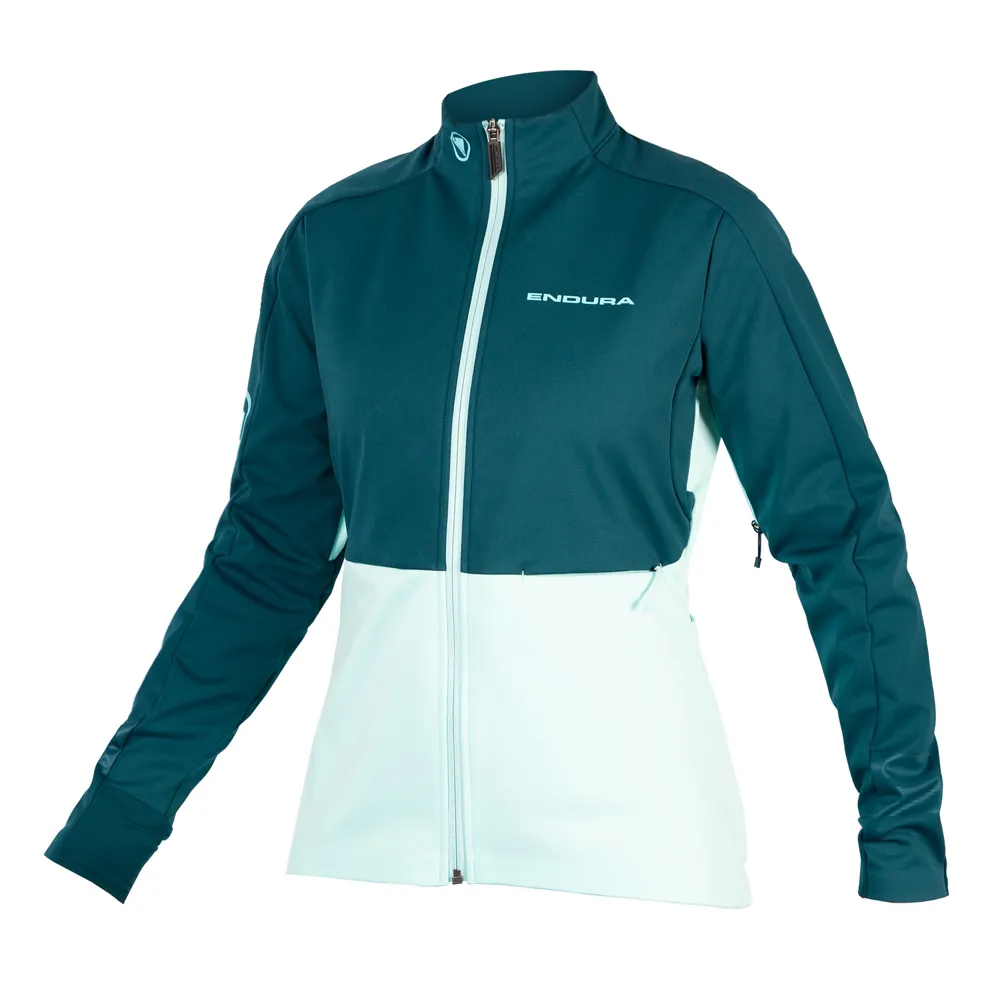 uPRISE Bikes Endura Windchill II Windproof Women's Jacket - Deep Teal | Price match, 365 day return s, 18-Month Warranty, Finance Available & Free UK Delivery